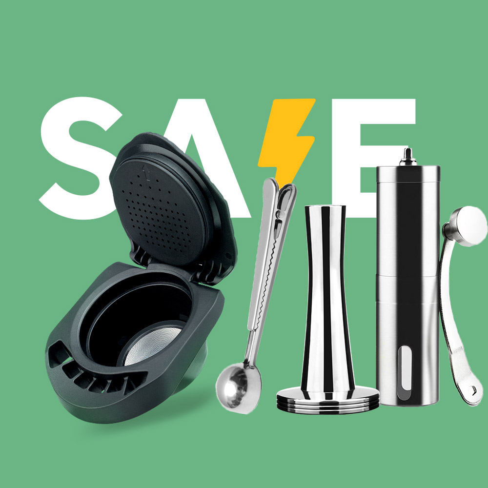 Coffee Equipment Rack - Adaptador de café reutilizável para dolce