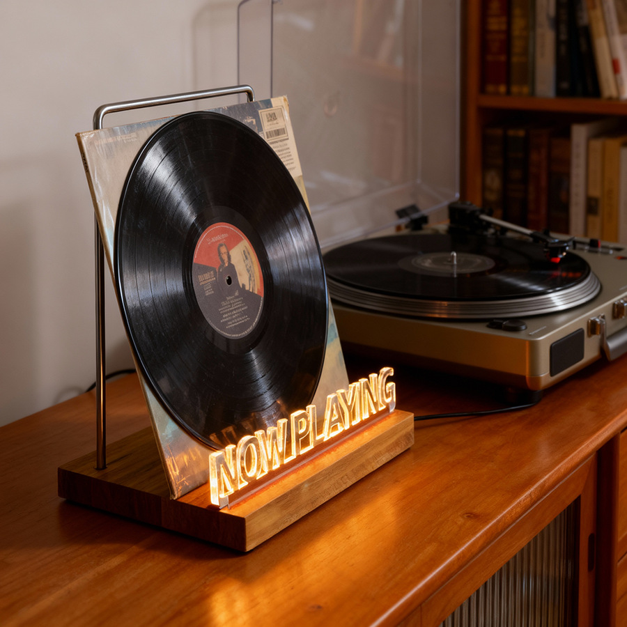 Coffee Equipment Rack - Suporte para Discos de Vinil, Prateleira