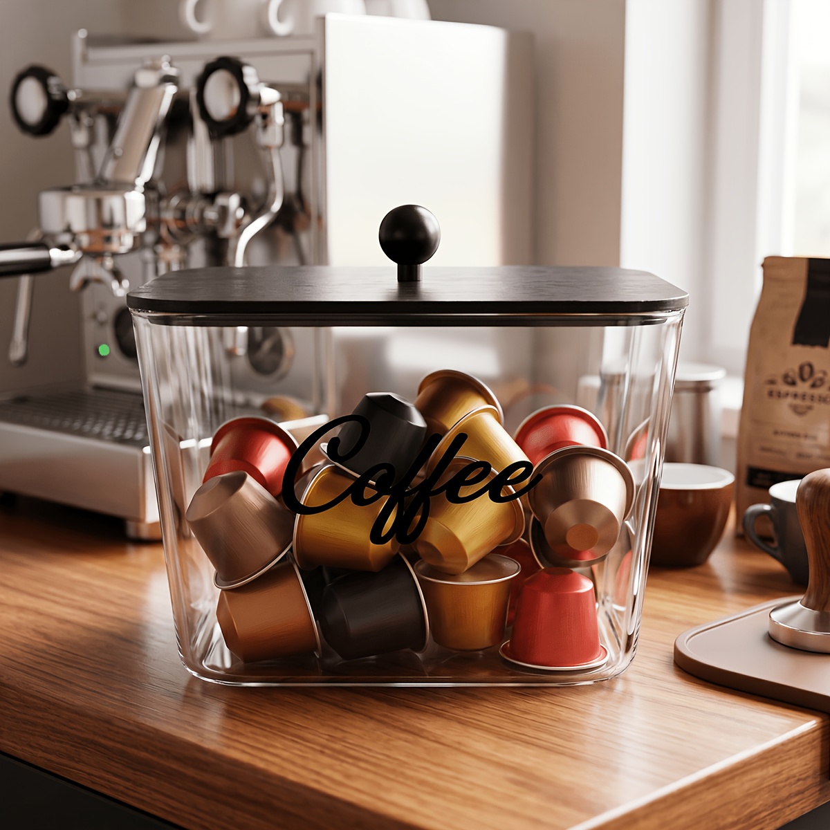 Coffee Equipment Rack - Suporte para Cápsulas de Café com