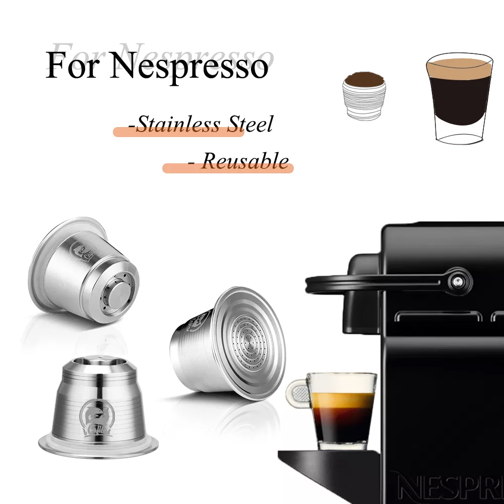 Coffee Equipment Rack - Cápsula de café reutilizável em aço