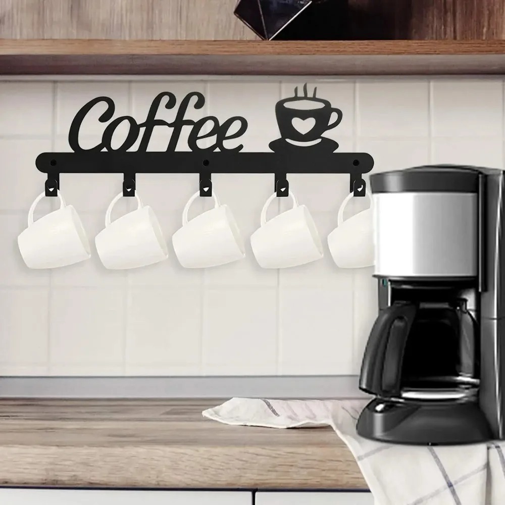 Suporte de Parede Metálico par - Coffee Equipment Rack avaliação e preço