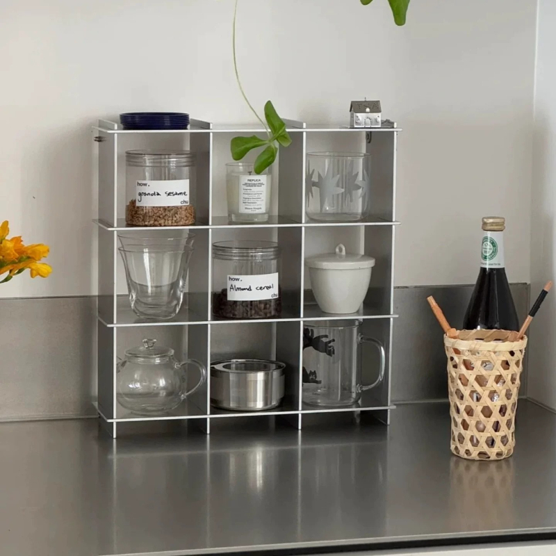 Prateleira Minimalista de Alum - Coffee Equipment Rack avaliação e preço