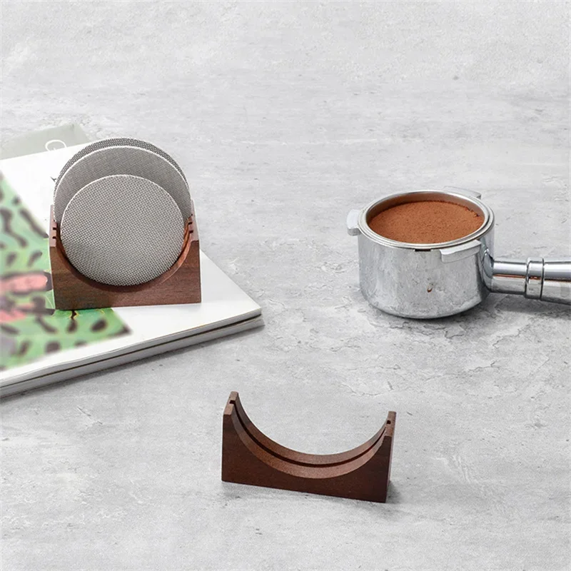 Suporte de filtro de madeira r - Coffee Equipment Rack avaliação e preço
